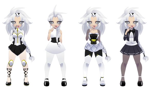 Powerpuff Girls OC Boo drawn in 3rd Art Style