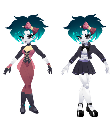 OC Kiara drawn in 3rd Art Style